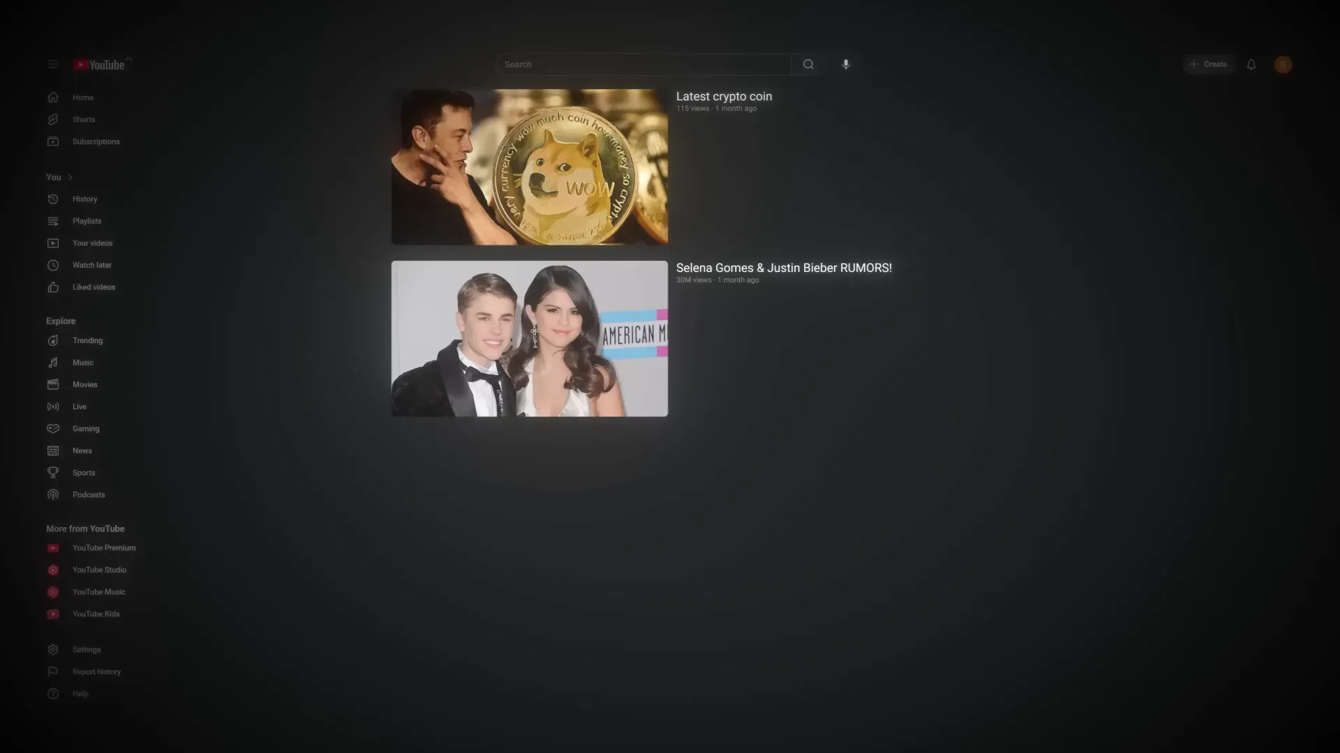 Comparison of niche popularity: crypto vs celebrity news