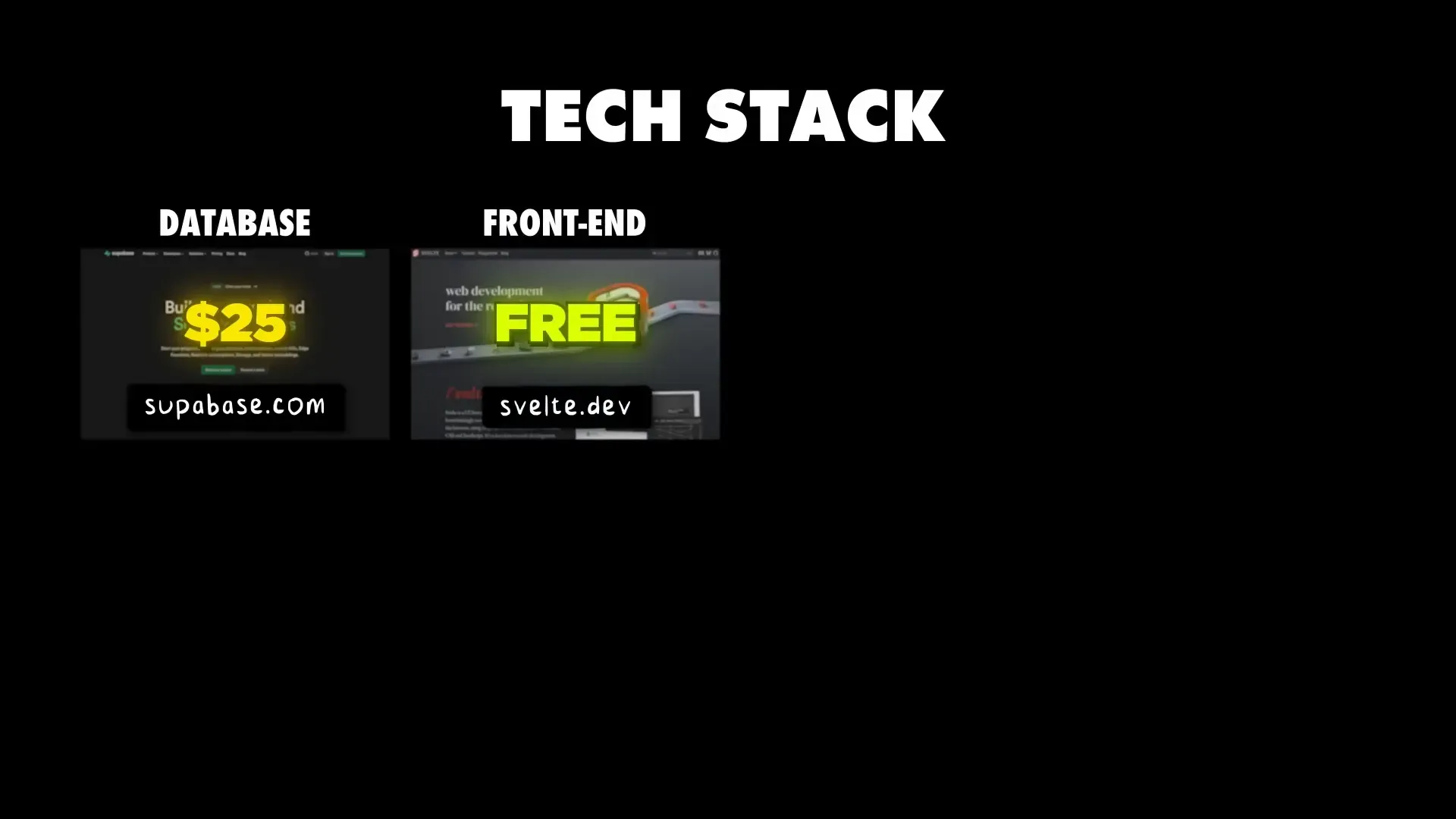 Ben discussing Tech Lockdown tech stack choices